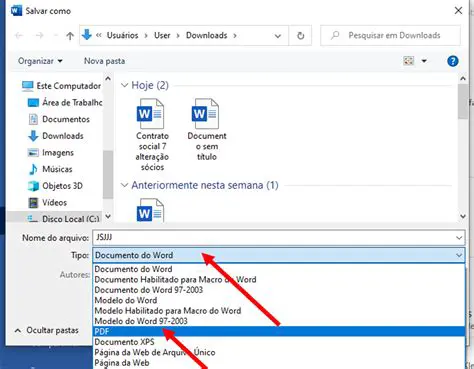 O comando para salvar um arquivo