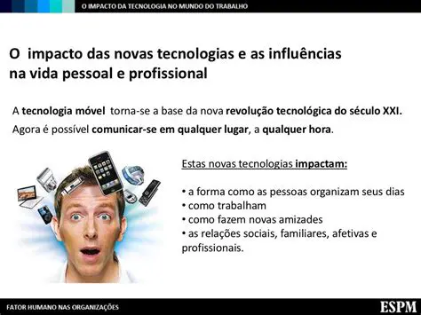 O Impacto da Tecnologia no Trabalho