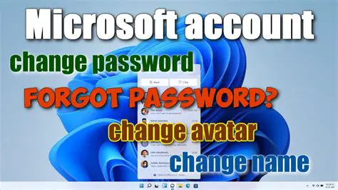 Obligations to change passwords