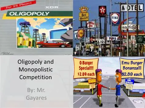 Oligopoly and Monopolistic Competition