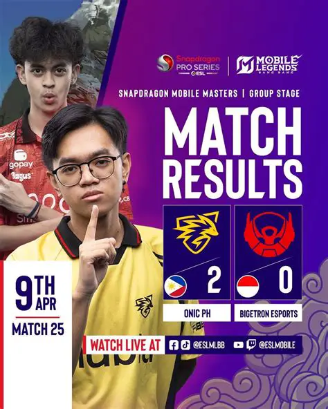 Onic vs Falcon: Where to Watch the Epic Live Stream and Witness the Clash of Titans