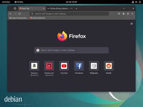 Operating System and Firefox Installation Method
