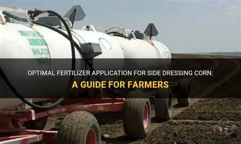 Optimal fertilizer application