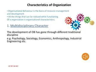 Organizational Characteristics and Work Discipline