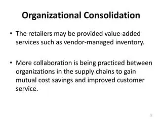 Organizational Consolidation