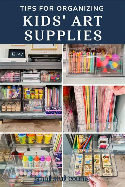 Organize related items and materials