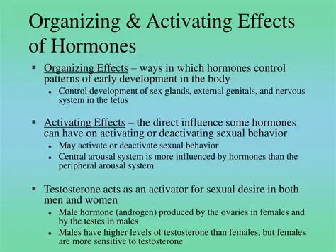Organizing Effects of Hormones