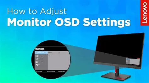 Unlocking Your Lenovo Monitor: A Comprehensive Guide to Resolving the OSD Locked Issue
