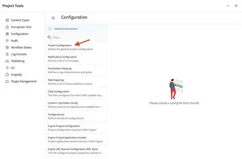 Outdated project configuration