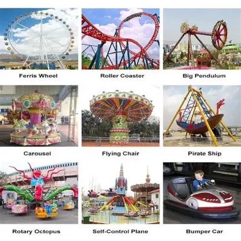 Over 150 different rides and attractions