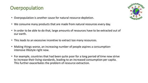 Overpopulation and Resource Depletion