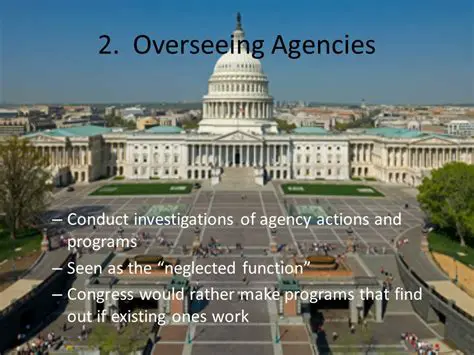 Overseeing Government Agencies