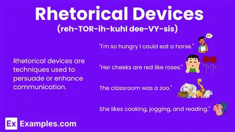 Overusing rhetorical devices