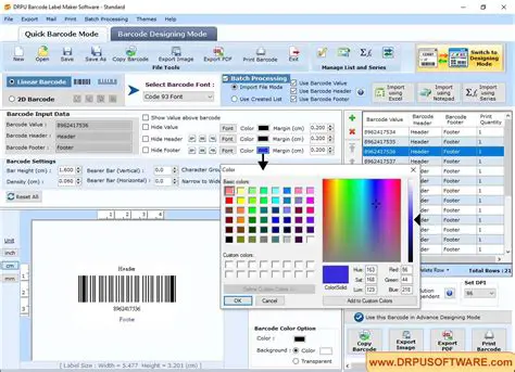 Overview of DRPU Barcode Software