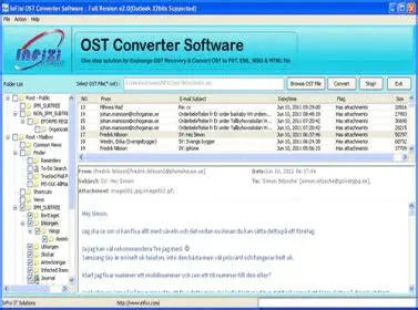 Overview of InFixi OST Converter Software