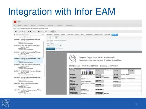 Overview of Infor EAM Upload Utility