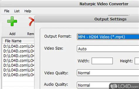 Overview of Naturpic Video Converter