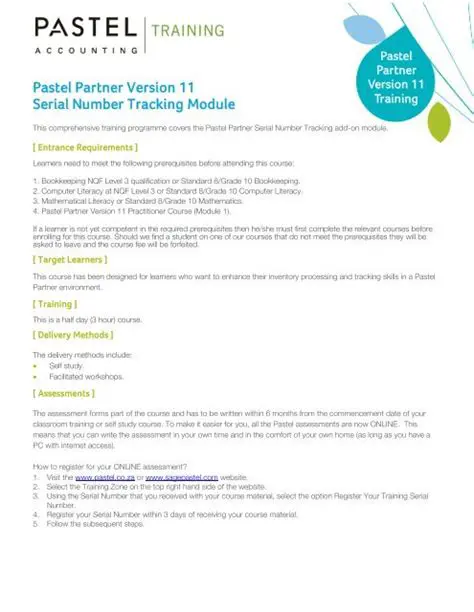 Overview of Pastel Partner