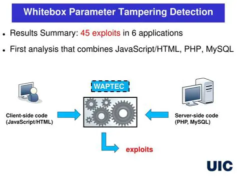 Parameter Tampering Detection