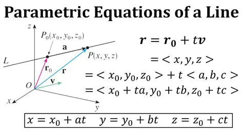 Parametric Equation of a Line
