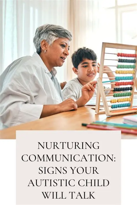 Parenting Father and Mother Working in Developing Autistic Child Communication
