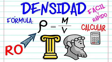 Pasos para Calcular la Densidad