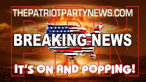 Patriot Party News: Chas Carter Emerges as Key Figure in Latest Developments