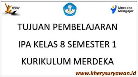 Pembelajaran IPA Kelas 8 SMP