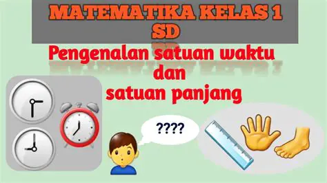 Pengenalan Konsep Satuan Panjang