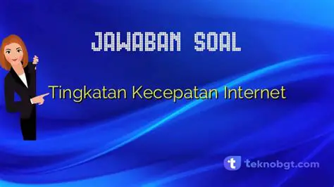 Pengertian Kecepatan Internet