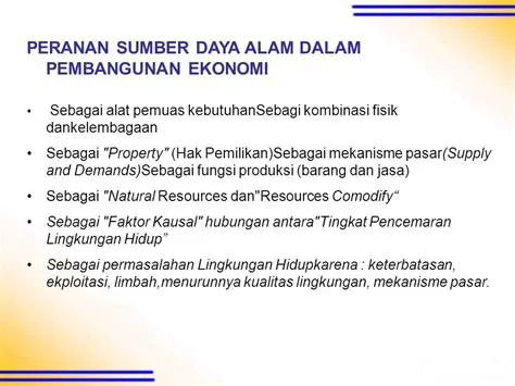 Pengertian Pengelompokan Sumber Daya Alam