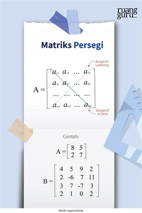 Penggunaan Matriks dalam Matematika
