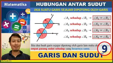 Penggunaan Sudut Sehadap dalam Matematika