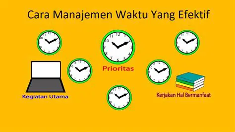 Penggunaan waktu yang tidak efektif