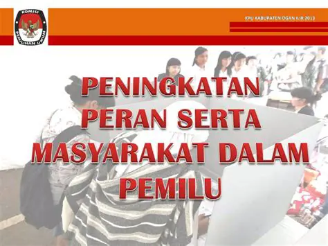 Peningkatan Partisipasi Masyarakat