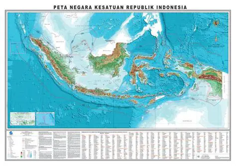 Perbedaan Peta Geografis dan Peta Politik