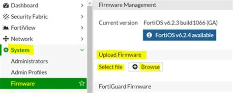 Perform a Firmware Upgrade