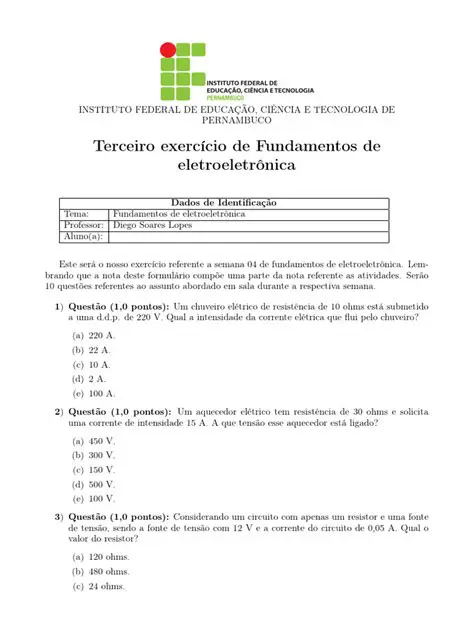 Perguntas e Respostas sobre Condutores e Circuitos em Moinhos
