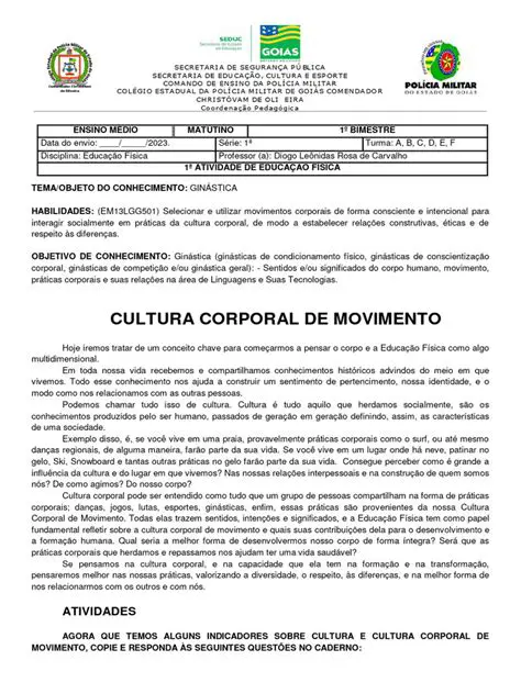 Perguntas e Respostas sobre Cultura Corporal do Movimento