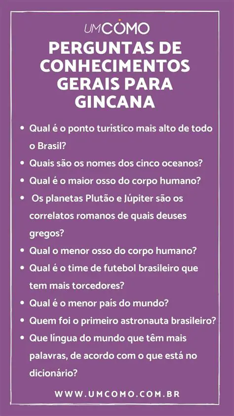 Perguntas e Respostas sobre Ideias Semelhantes e Diferentes