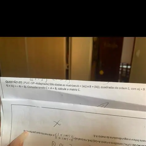 Perguntas e Respostas sobre Matrizes Aij e Bij