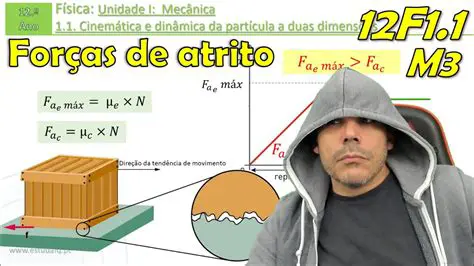 Perguntas e Respostas sobre Movimento e Atrito