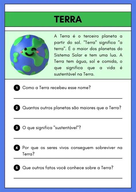 Perguntas e Respostas sobre o Planeta Terra