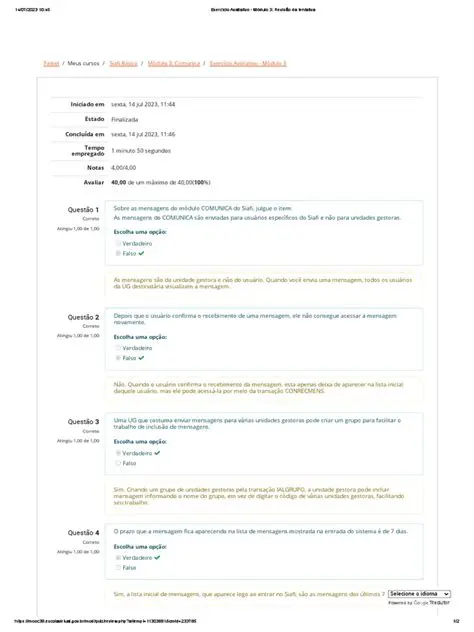 Perguntas e Respostas sobre o SIAFI