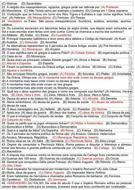 Perguntas e Respostas sobre os Primeiros Carnavais