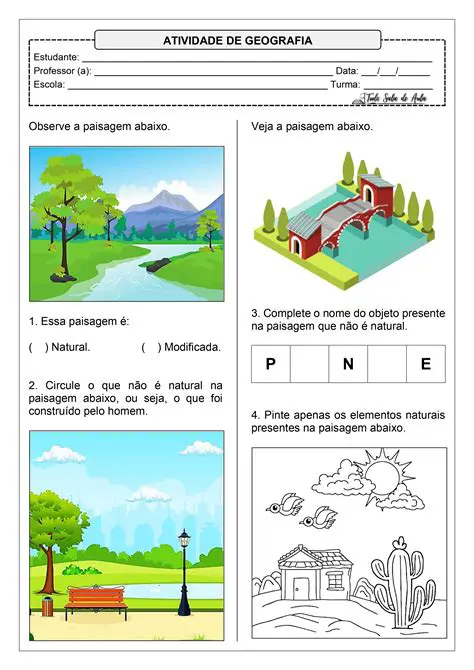 Perguntas e Respostas sobre Paisagem
