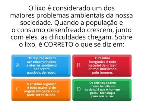 Perguntas e Respostas sobre Reciclagem