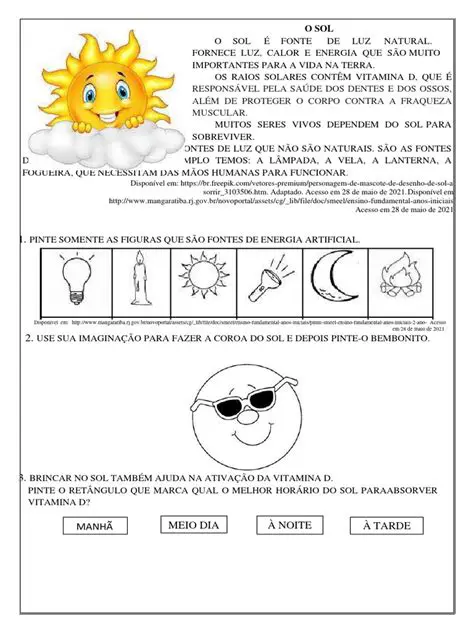 Perguntas e Respostas sobre Sombra e Luz Solar