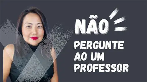 Pergunte a um professor ou um especialista