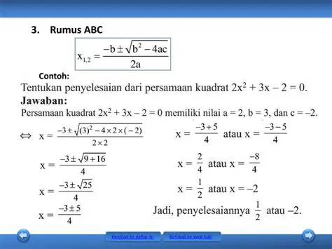 Periksa Kembali Rumus Fungsi